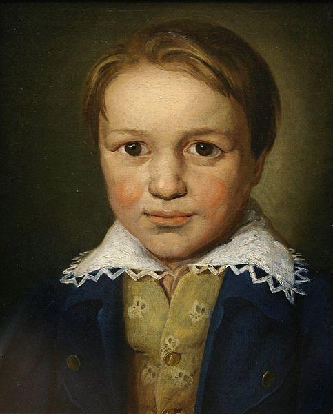 unknow artist Portrait der dreizehnjahrige Beethoven Germany oil painting art